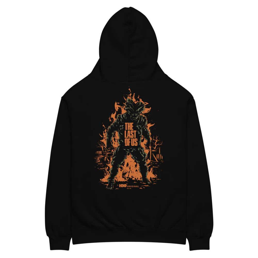 The Last Of Us Logo Unisex Oversized Hoodie