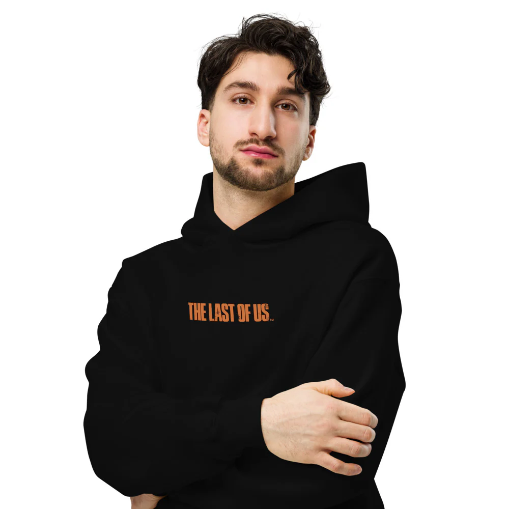 The Last Of Us Logo Unisex Oversized Hoodie 4 The Last Of Us Logo Unisex Oversized Hoodie