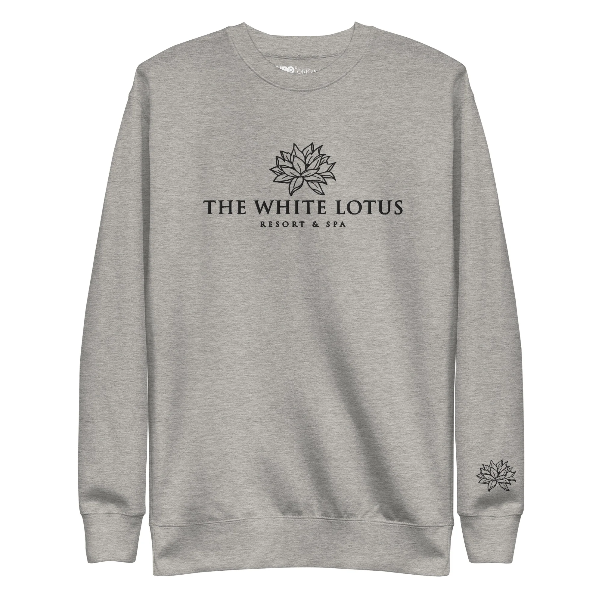 The White Lotus Resort & Spa Embroidered Adult Sweatshirt