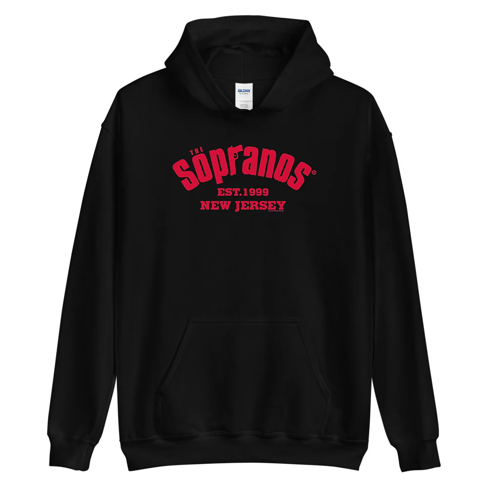 The Sopranos 1999 New Jersey Fleece Hooded Sweatshirt