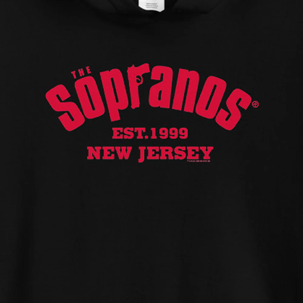 The Sopranos 1999 New Jersey Fleece Hooded Sweatshirt