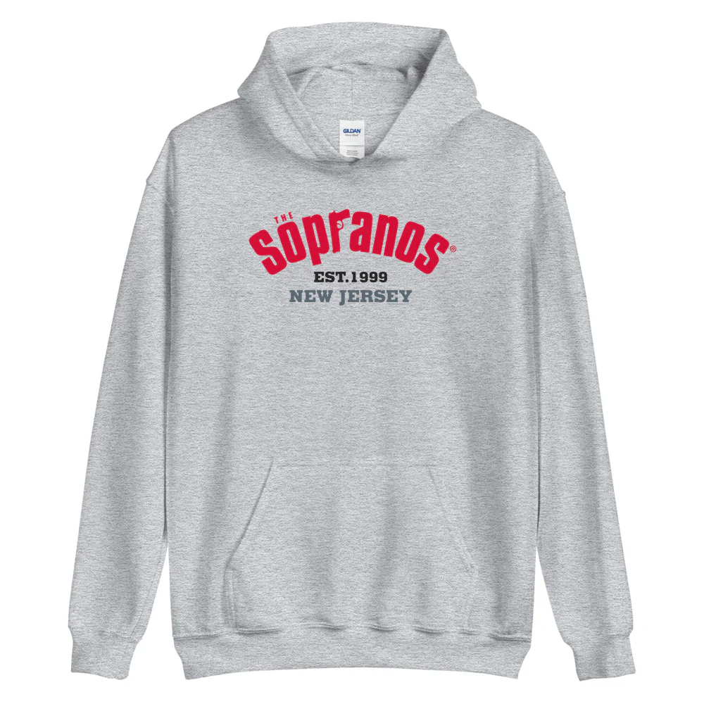 The Sopranos 1999 New Jersey Fleece Hooded Sweatshirt
